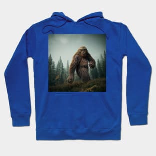 Sasquatch in Nature Hoodie